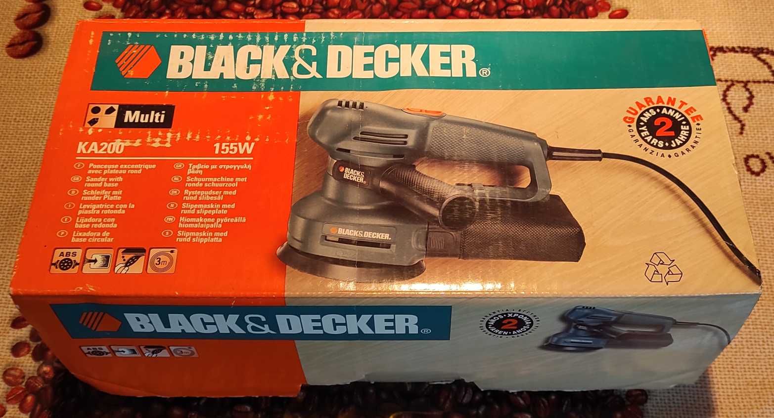 Угловая шлифмашина Black&Decker KA200, новая