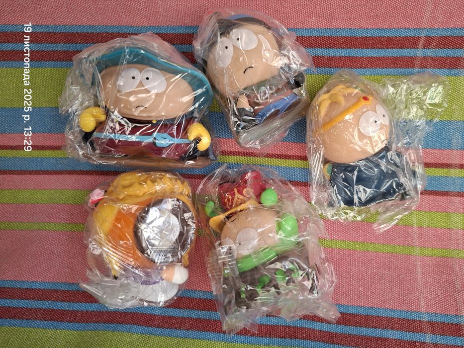 Южный парк набор фигурок 5 шт. версия 2.0 south park Картман,Кенни