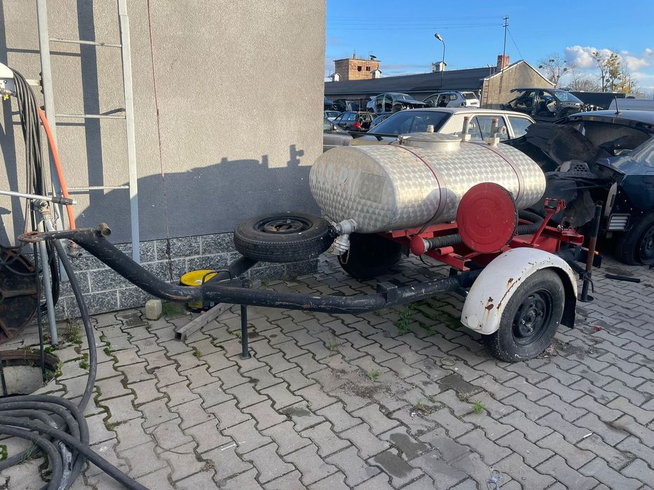 Feuerloschgeratewerk Przyczepka Strażacka Zbiornik 500L