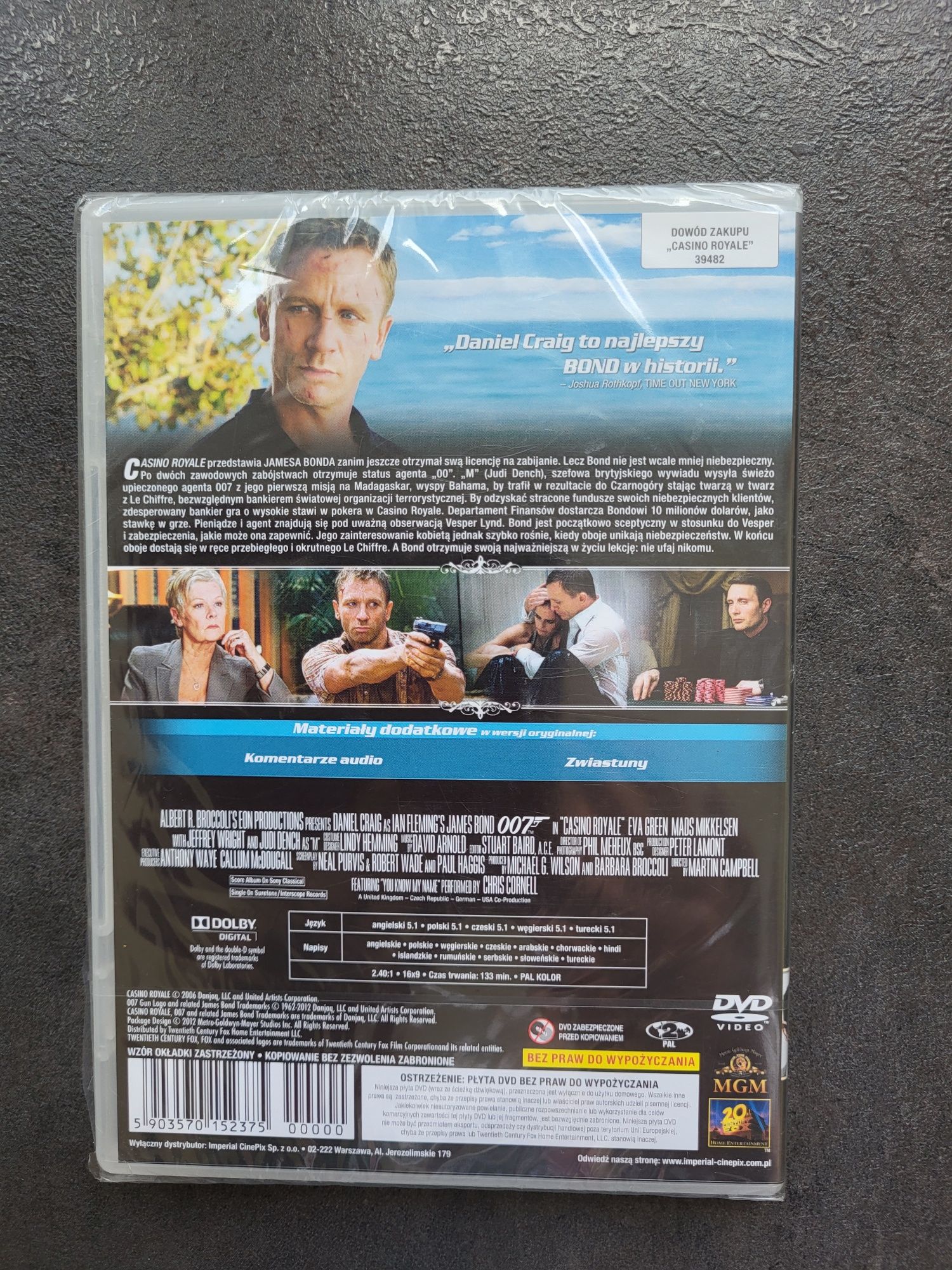 CASINO Royale 007  dvd