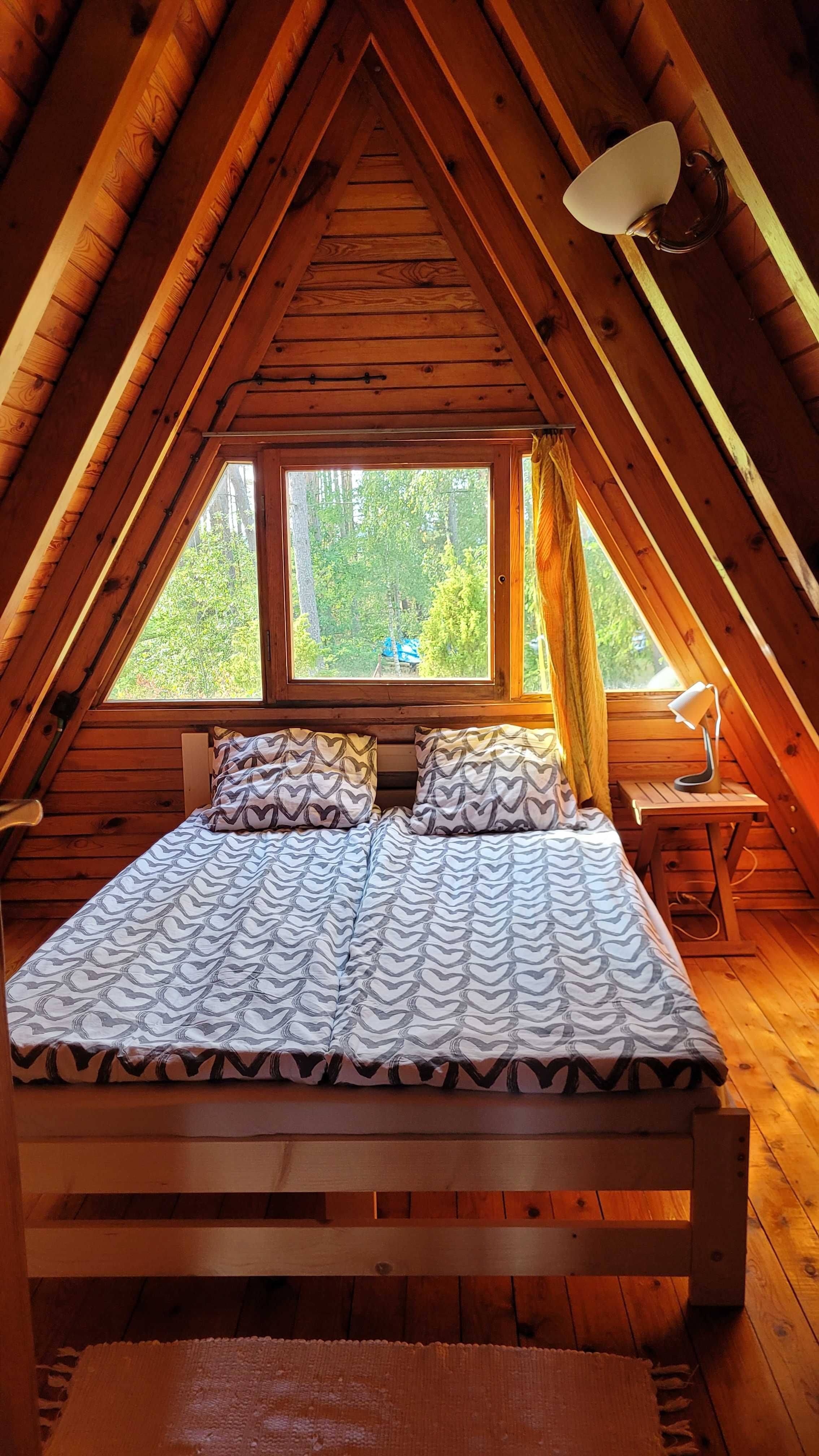 Ogrodzony wolne od 19.08.2025 domek letniskowy Kaszuby drewniany