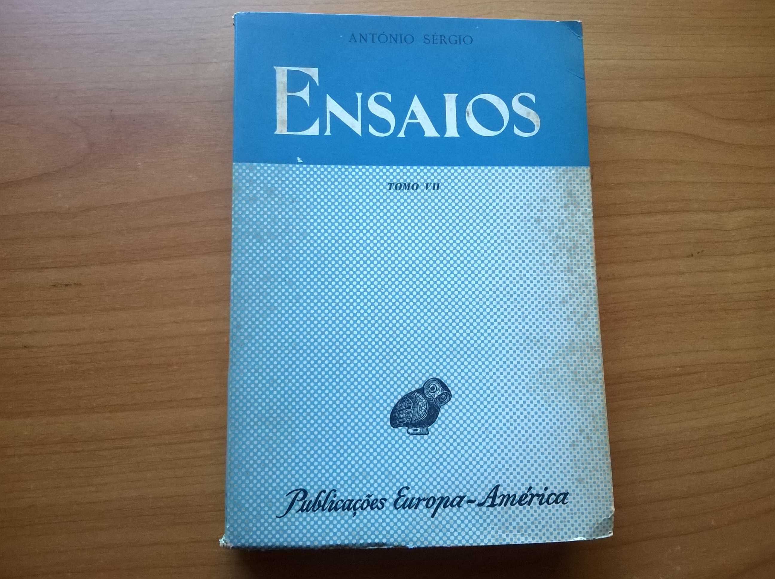 " Ensaios " Tomo VII - António Sérgio (portes grátis)