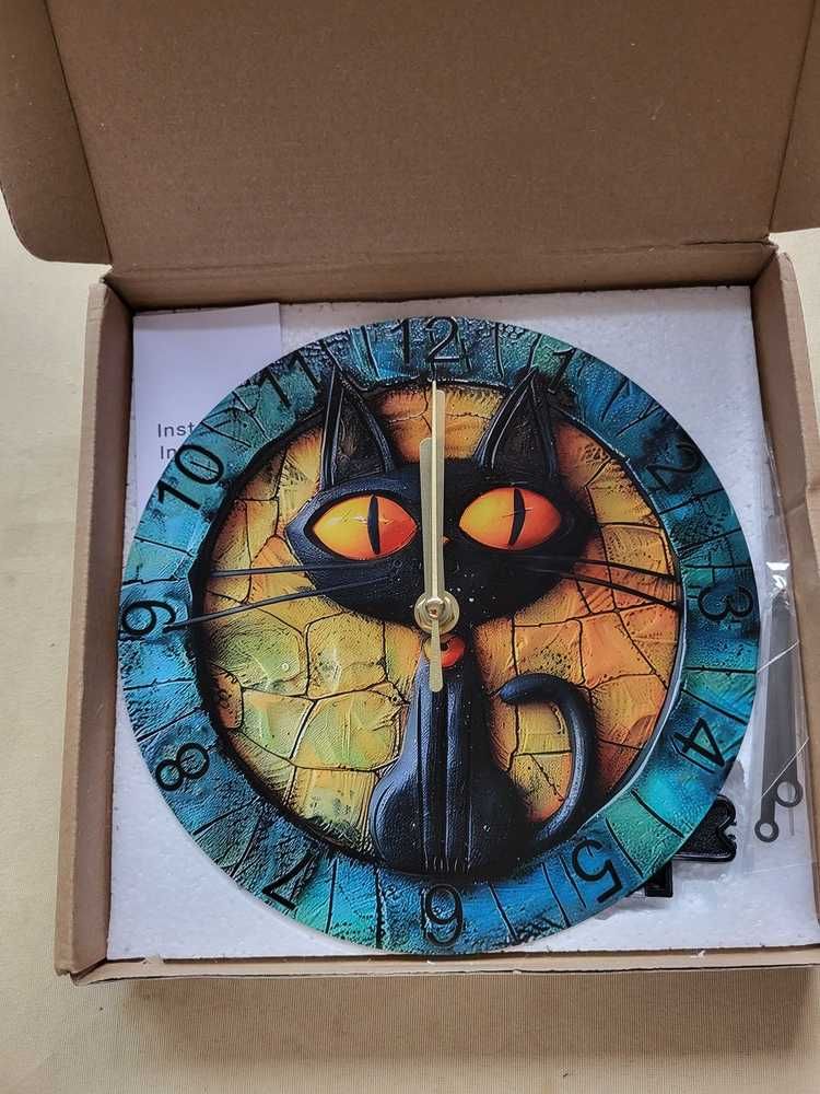 Relógio com Gato