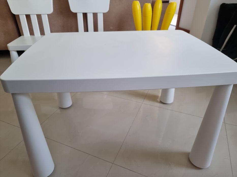 Mesa criança Branca IKEA