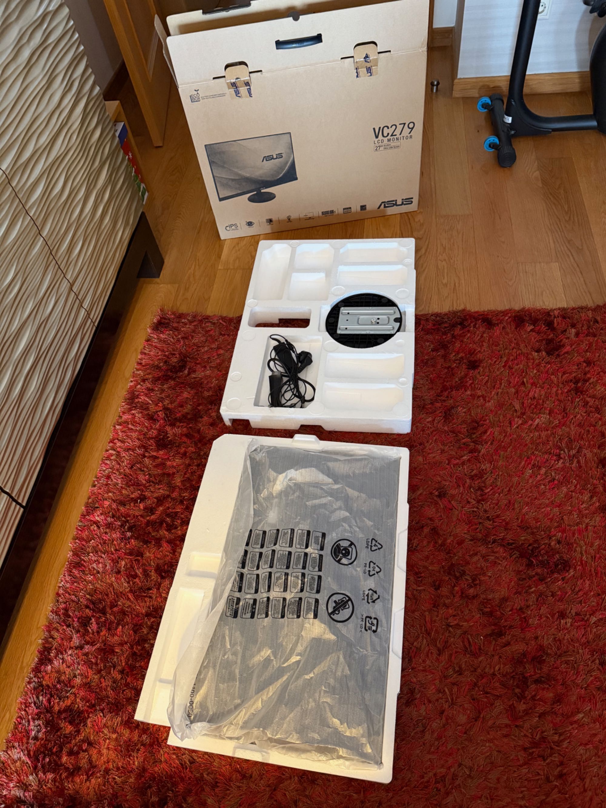 monitor led asus 27 polegadas (VC279) full hd