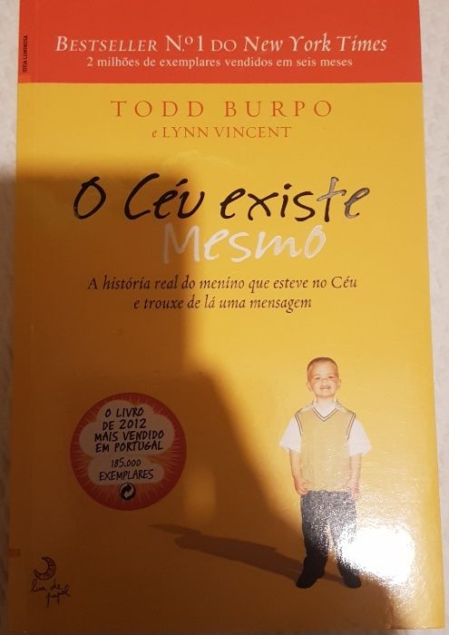 Livro "O Céu Existe Mesmo" **NOVO**