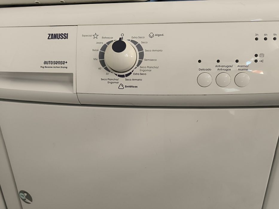 Maquina de secar condensação Zanussi 7kg
