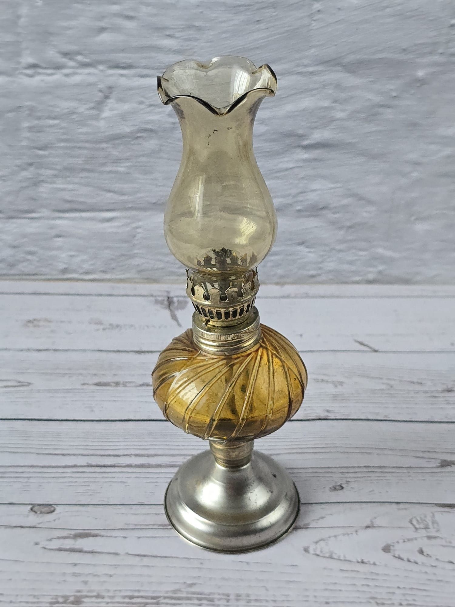 Lampa naftowa antyk