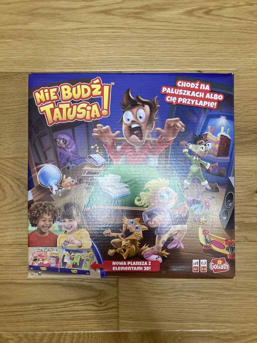 Gra planszowa „Nie budź tatusia” Goliath nowa