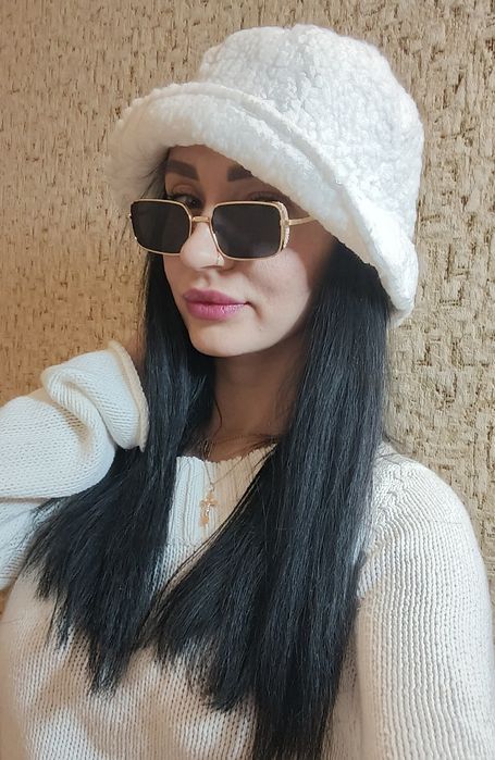 Панамка зимова, Тедді, шапка, капелюх, шляпка зима