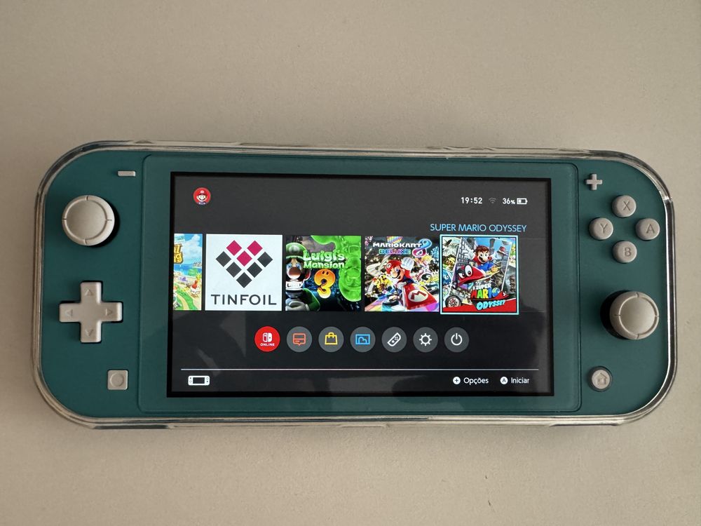 Nintendo switch lite desbloqueada