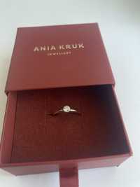 Złoty pierścionek Ania Kruk