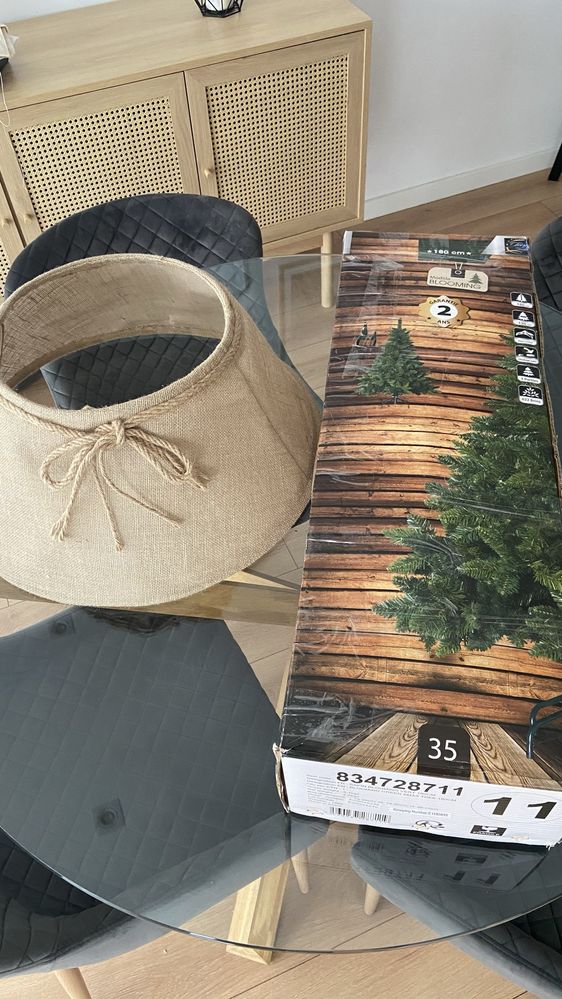 Arvore de Natal + base - 180cm altura