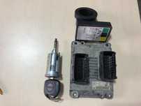 Komputer sterownik immo stacyjka 0261206072kluczyk Opel Corsa C