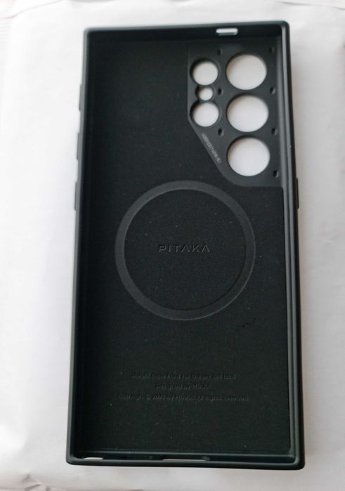 Etui pitaka galaxy s24 ultra TPU plus uchwyt magnes