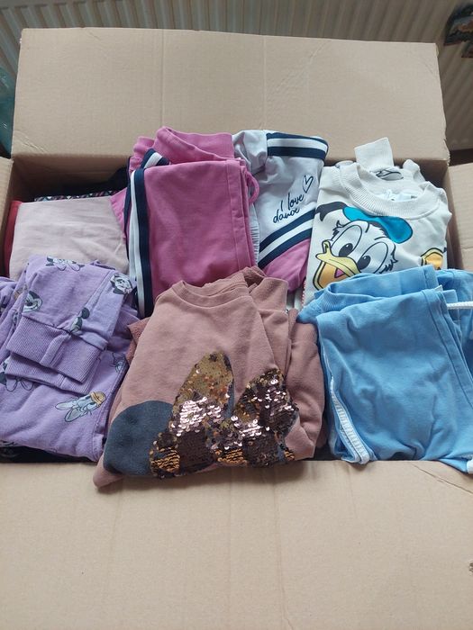 Ubrania dziewczynka 110-116