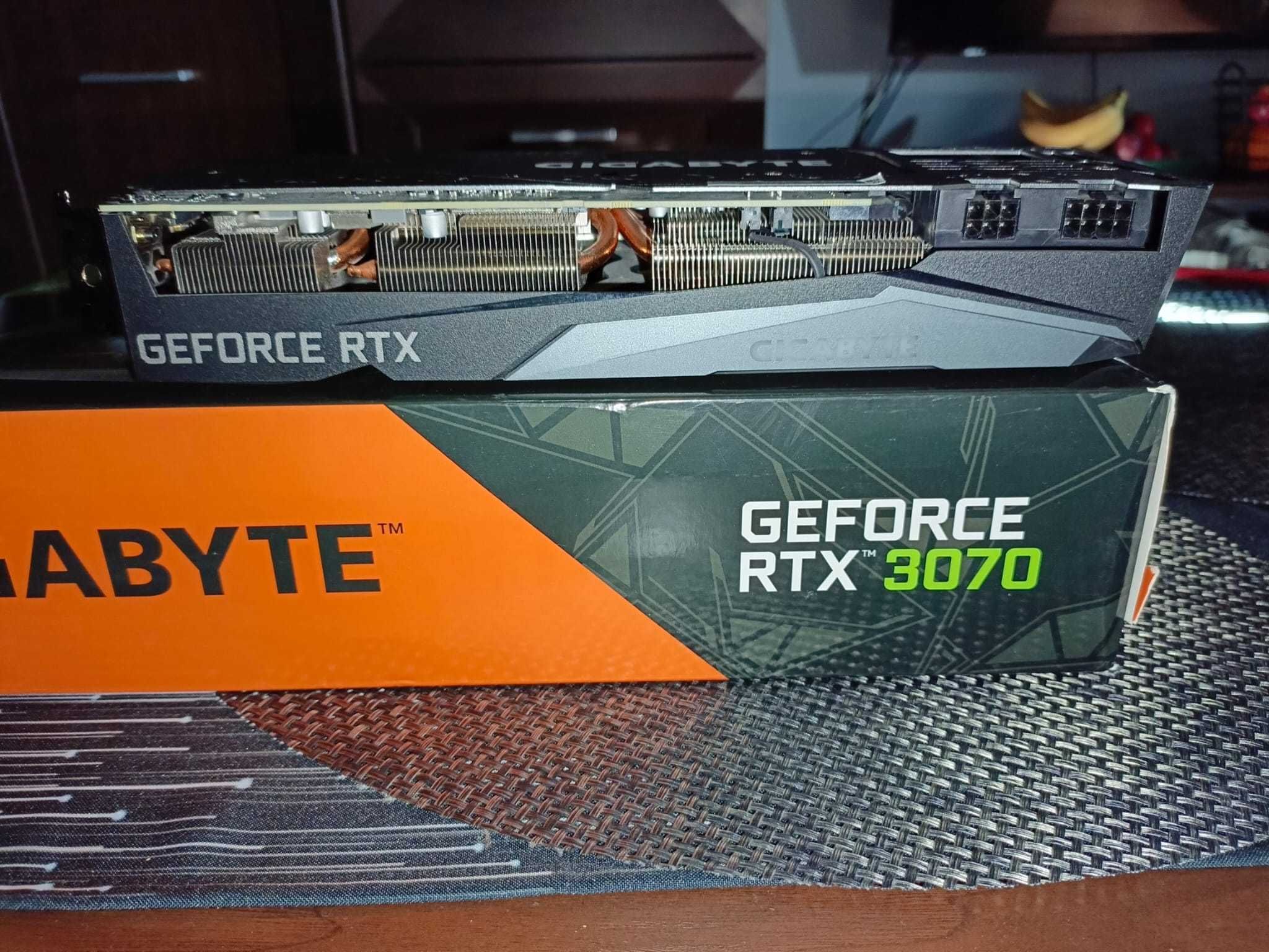 GIGABYTE RTX3070 8GB GDDR6 256bit RGB - plomba, karton!