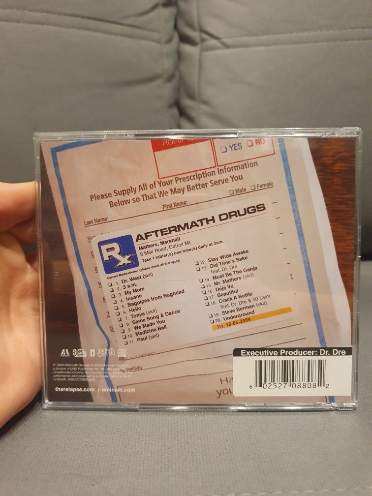 Eminem "Relapse" CD