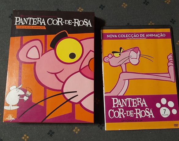 Coleção A Pantera Cor de Rosa- com oferta DVD extra + portes envio