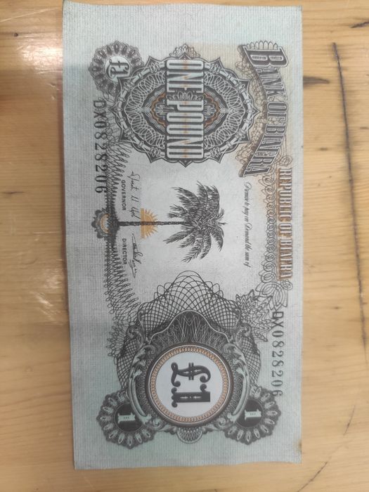 Nota antiga Bank of Biafra