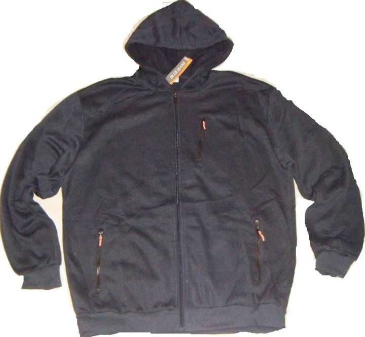 Duża bluza męska suwak kaptur ocieplana polar 4XL,5XL,6XL,7XL,8XL