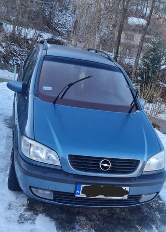 Zafira 2000r.7osob.1.8 ben. Zamienie na mniejszy