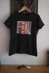 czarna koszulka t-shirt Vans off the wall damska skate surf streetwear