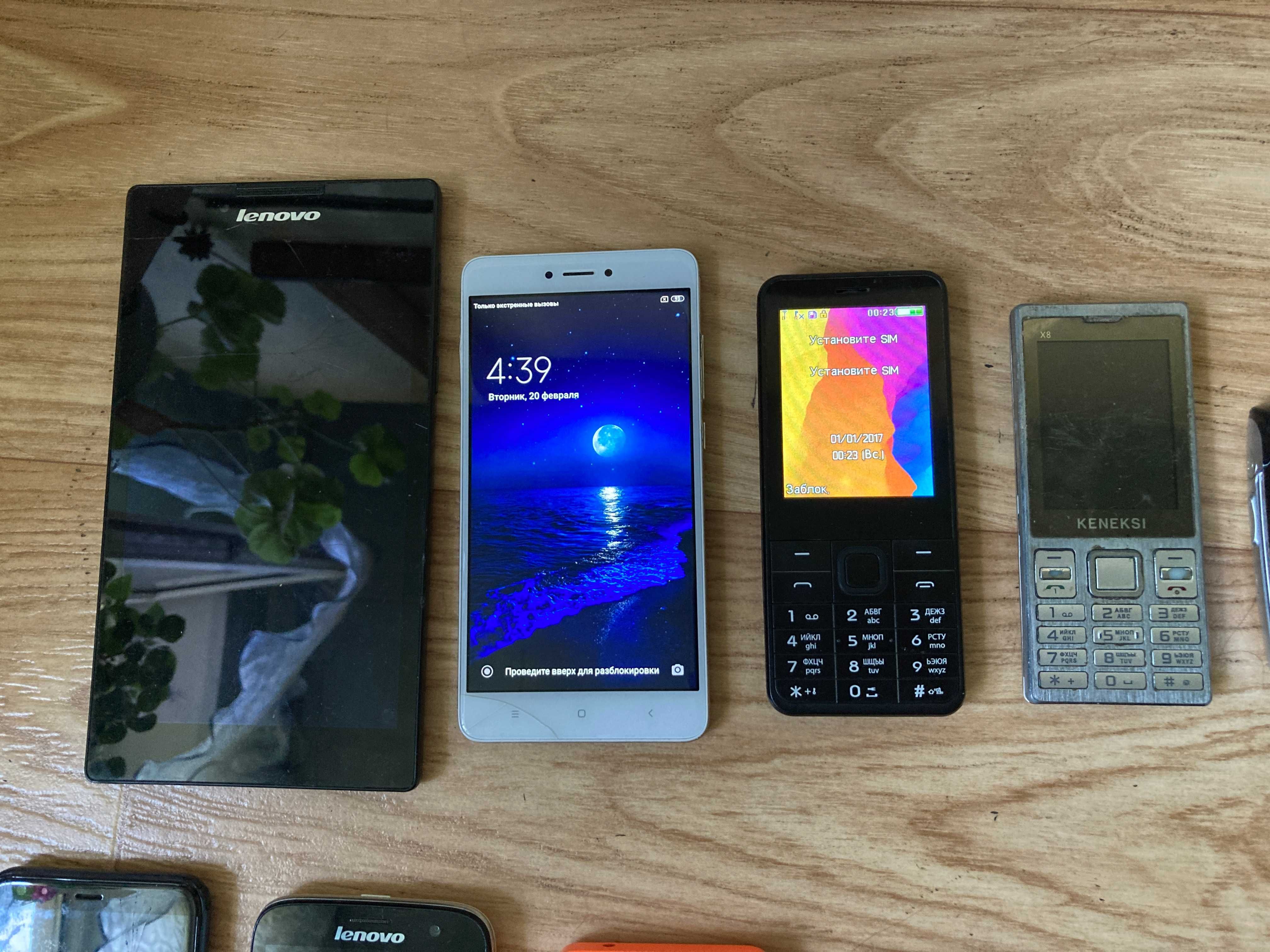 Телефоны 14 штук Xiaomi Redmi Note 4 и тд