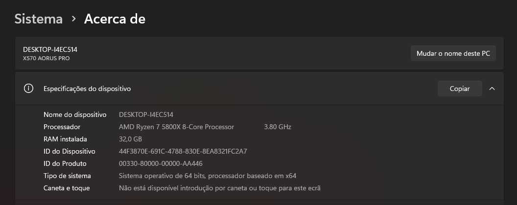 Pack AM4 5800X e Grafica