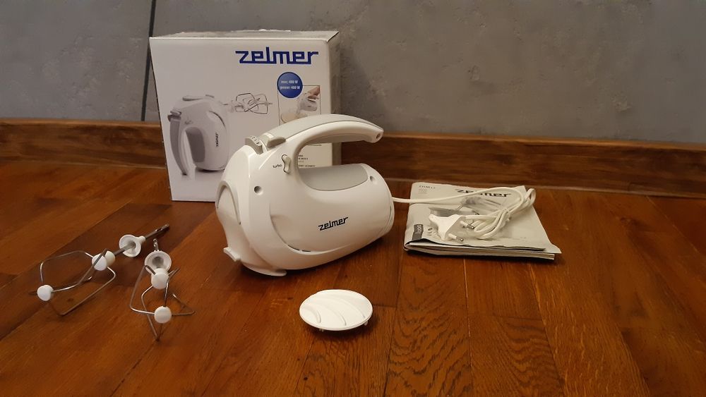 Mikser ręczny ZELMER robot kuchenny Funkcja TURBO 400W Regulacja mocy
