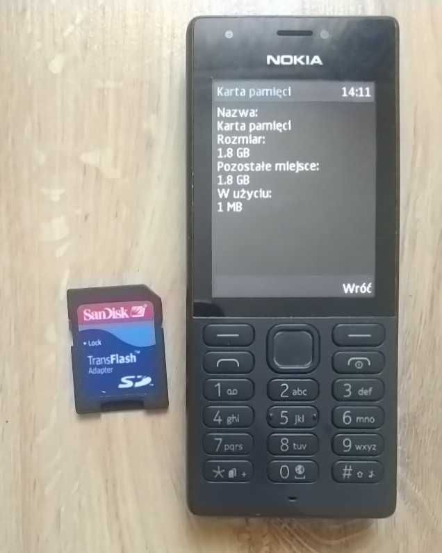 Nokia 216 Dual SIM plus Pas sportowy zielony
