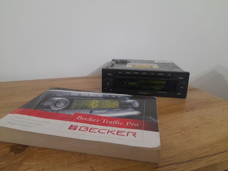 Radio BECKER TRAFFIC PRO BE7945 MP3 - Nowszy Model Unikat ! Bluetooth
