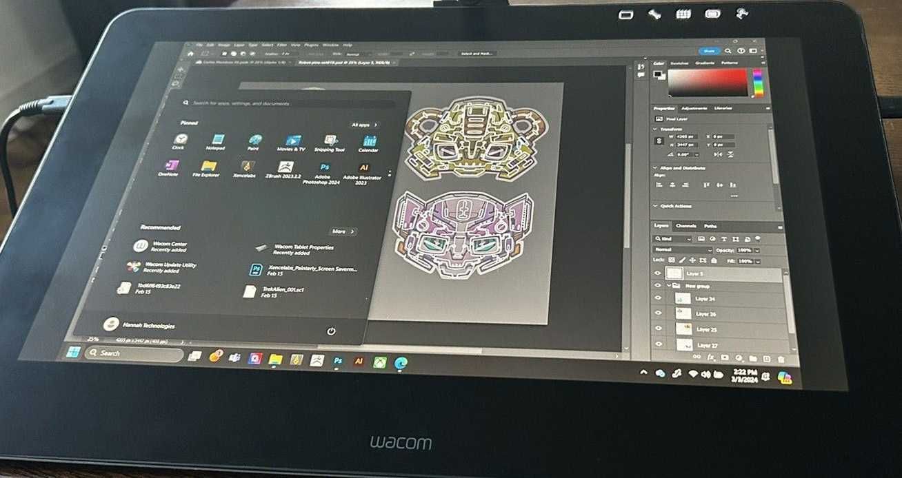 Графічний планшет Wacom Cintiq Pro DTH-1620