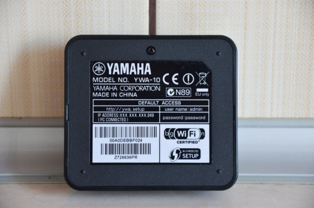 Аксессуар для домашних кинотеатров Yamaha YWA-10