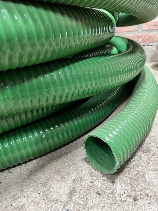 Гофра напірно-всмоктуюча зелена ф 76 - 10м