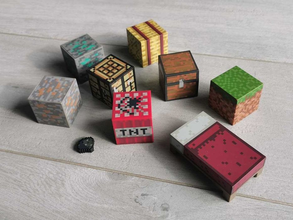 elementy Zestawu do przetrwania Minecraft Steve