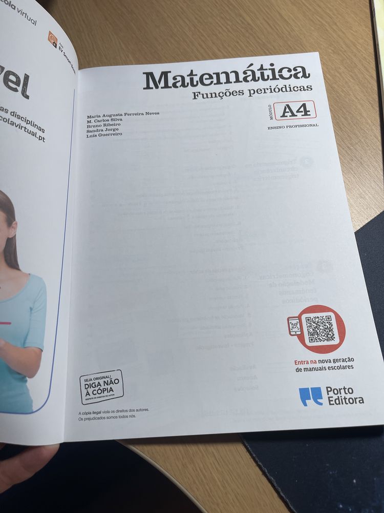 Matematica , funções periódicas- Módulo A4- Ensino Profis Porto Editor