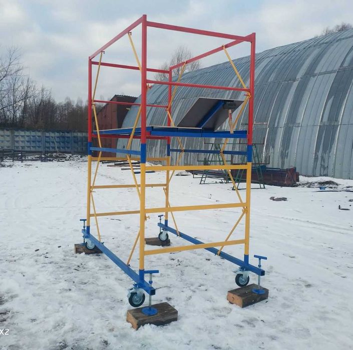 Тур вышка на колесах, фасадные строительные леса. ЗАКАЗЫВАЙТЕ!!