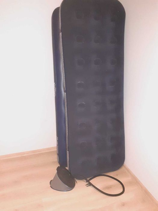 Zestaw 2x Materac dmuchany + pompka. Stan bdb
