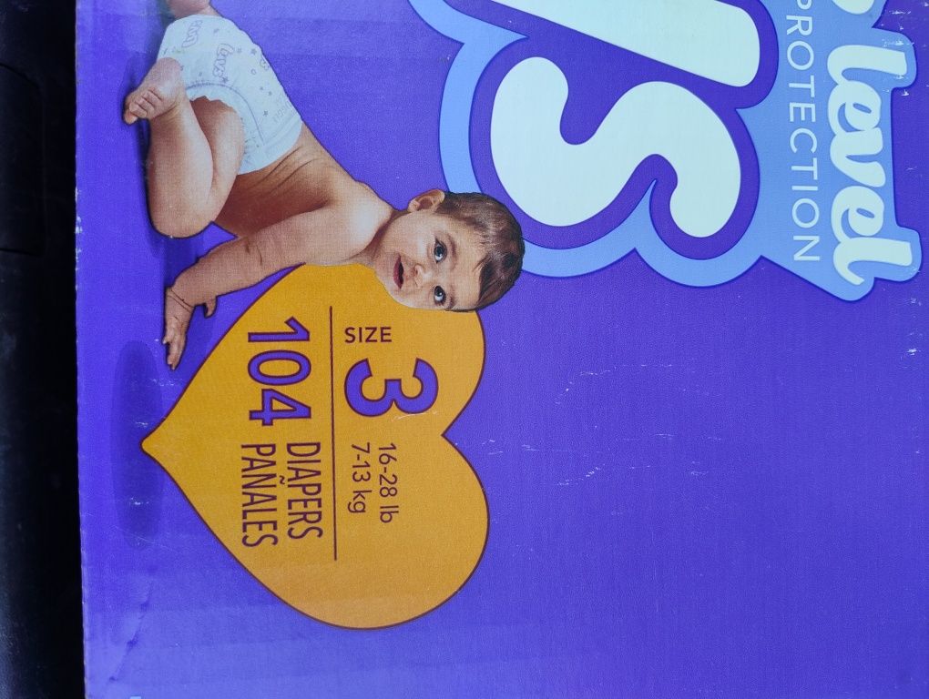 Підгузники Luvs Pampers 3, 7-13 кг. США