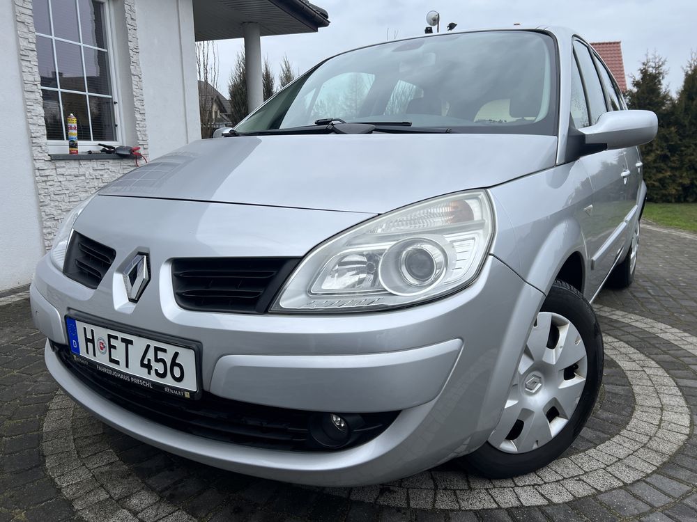 RENAULT GRAND Scenic 1,6 Benz klimatronic BEZWYPADKOWY Niemcy