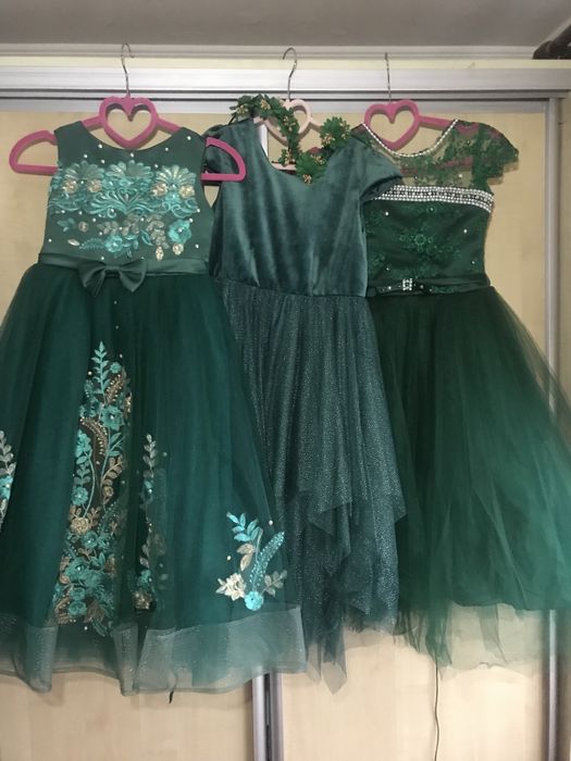 Сукня дитяча зелена