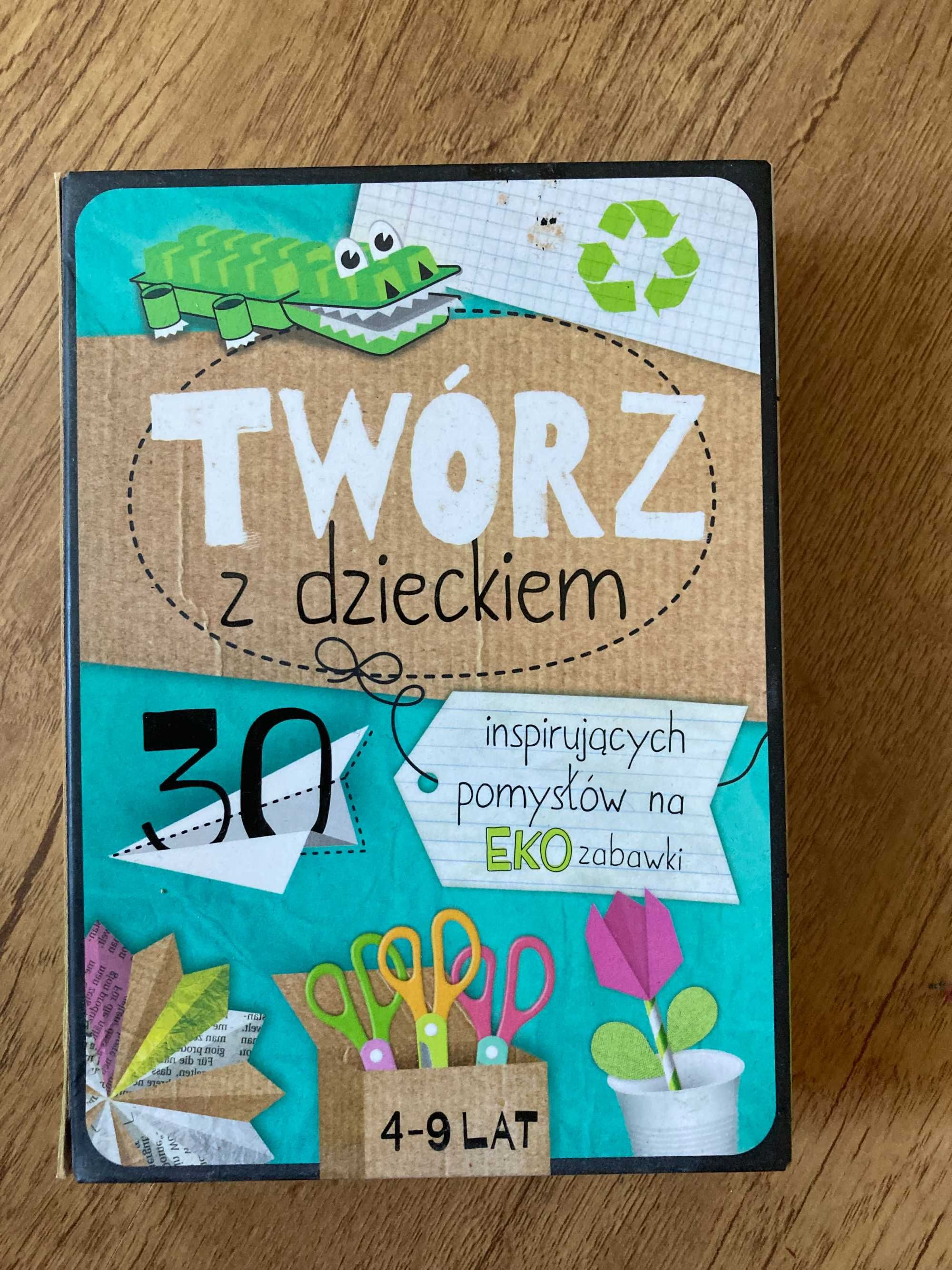 zestaw kart z inspiracjami Twórz z dzieckiem