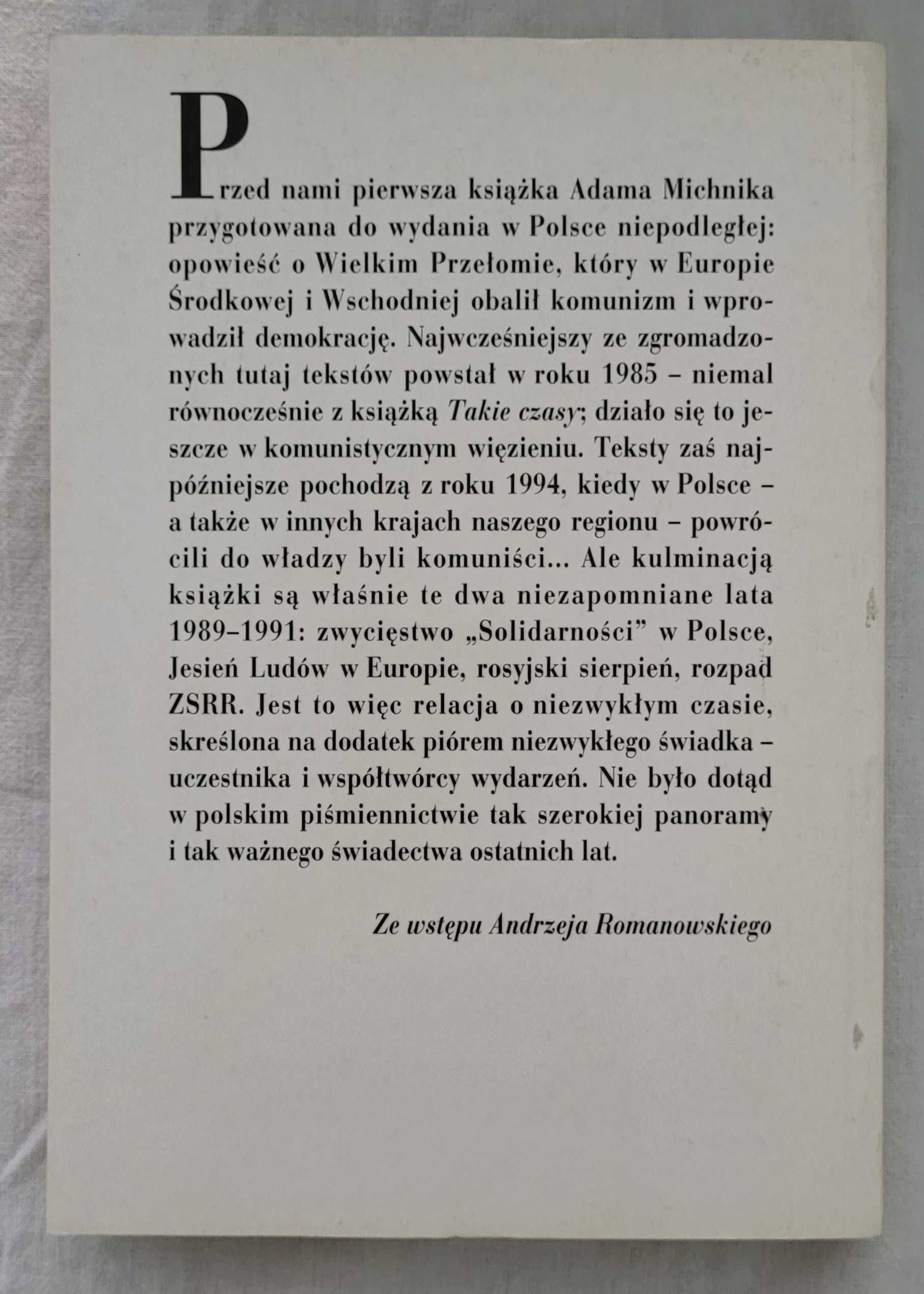 Adam Michnik - "Diabeł naszego czasu"