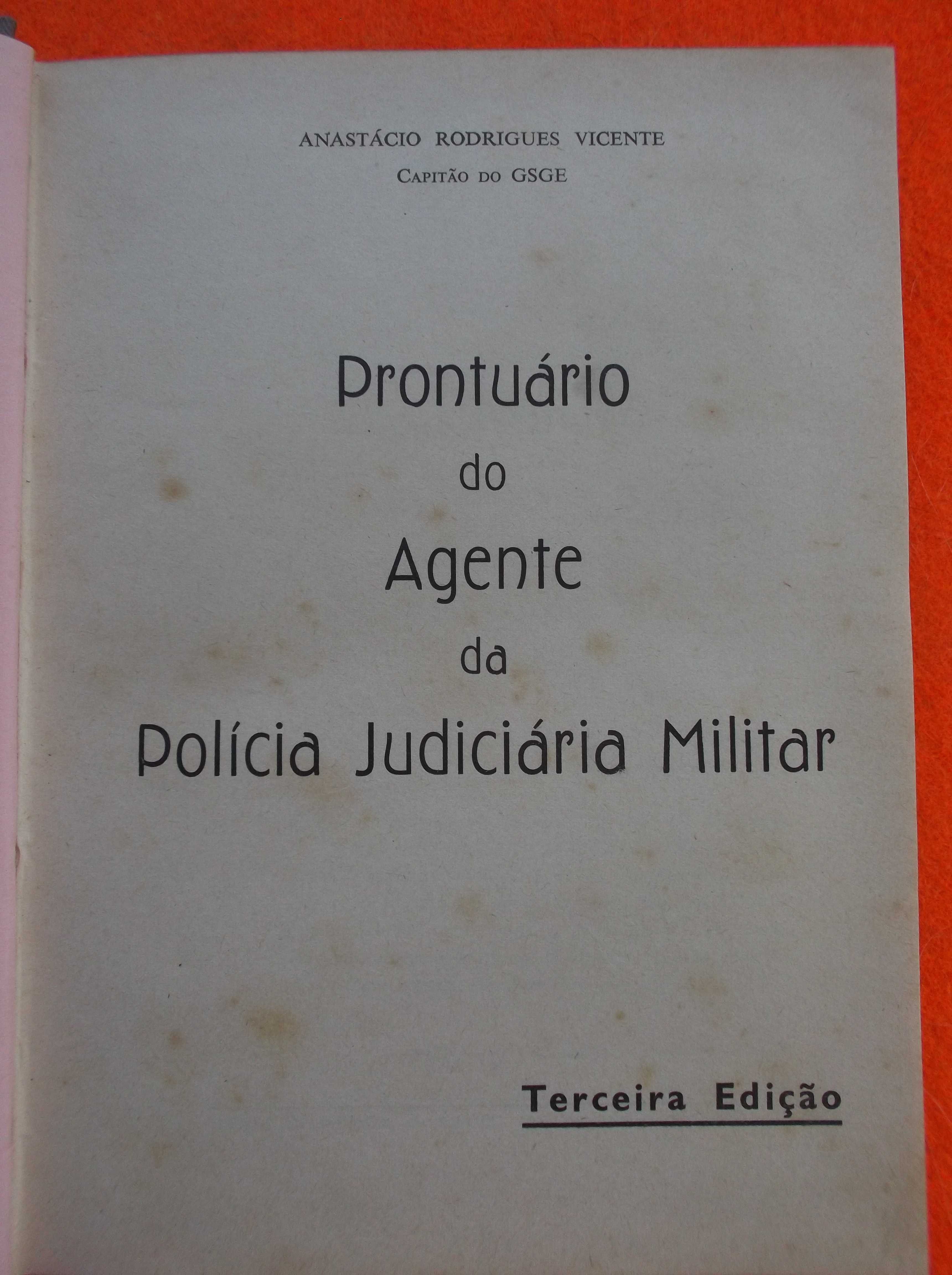 Prontuário do Agente da Polícia Judiciária Militar