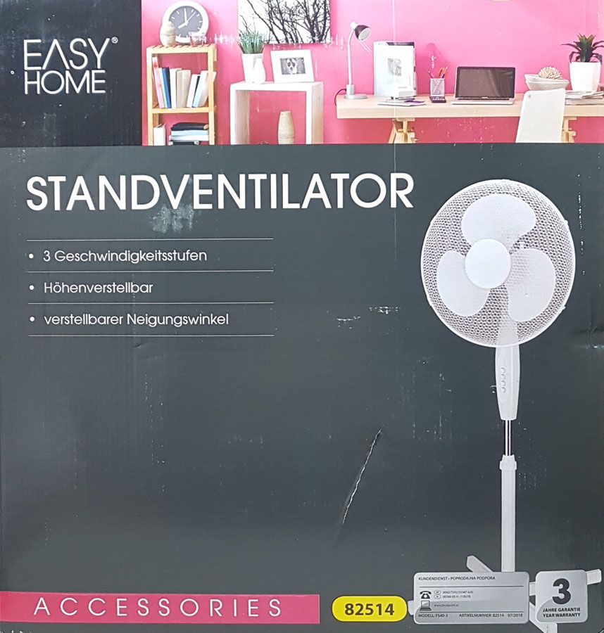 Wentylator Stojący Easy Home