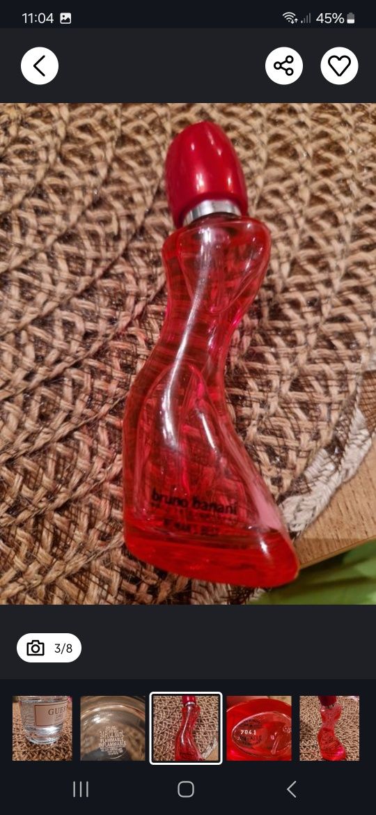 Perfumy oryginalne guess hugo boss bruno banani