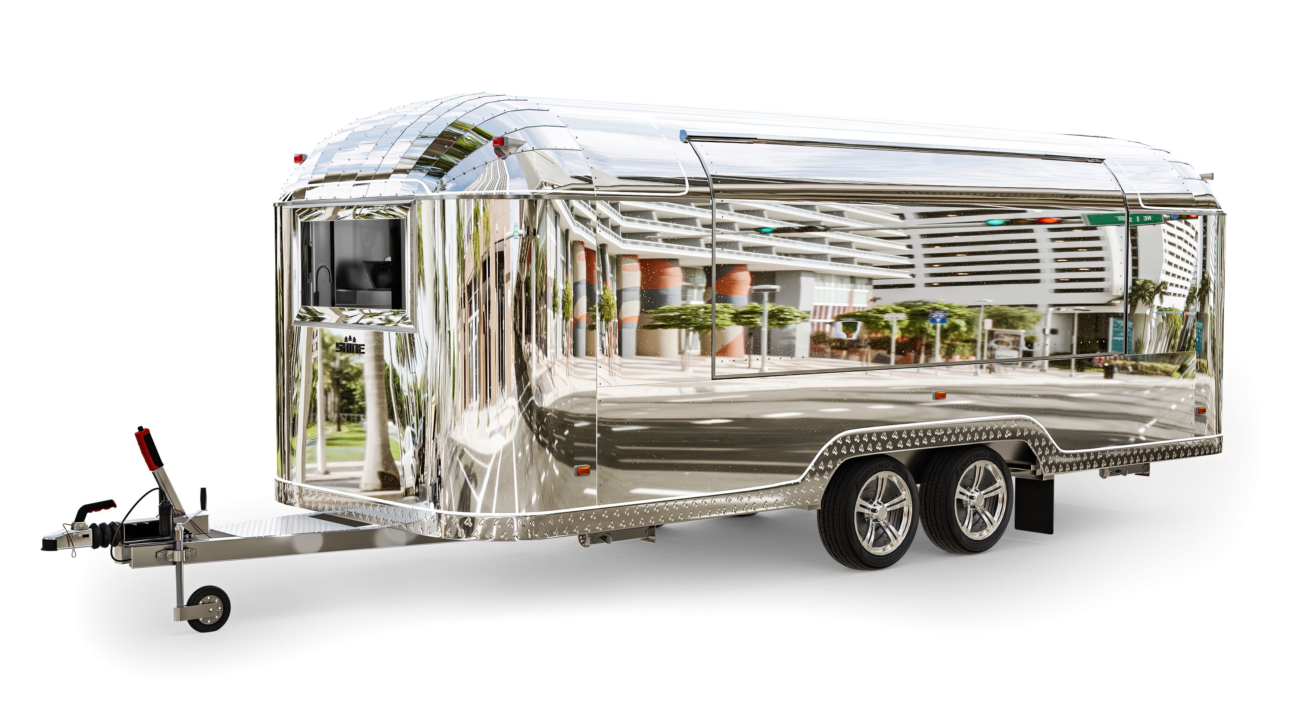 Nowa Przyczepa gastronomiczna SHINE Spring 6m Food Truck foodtruck