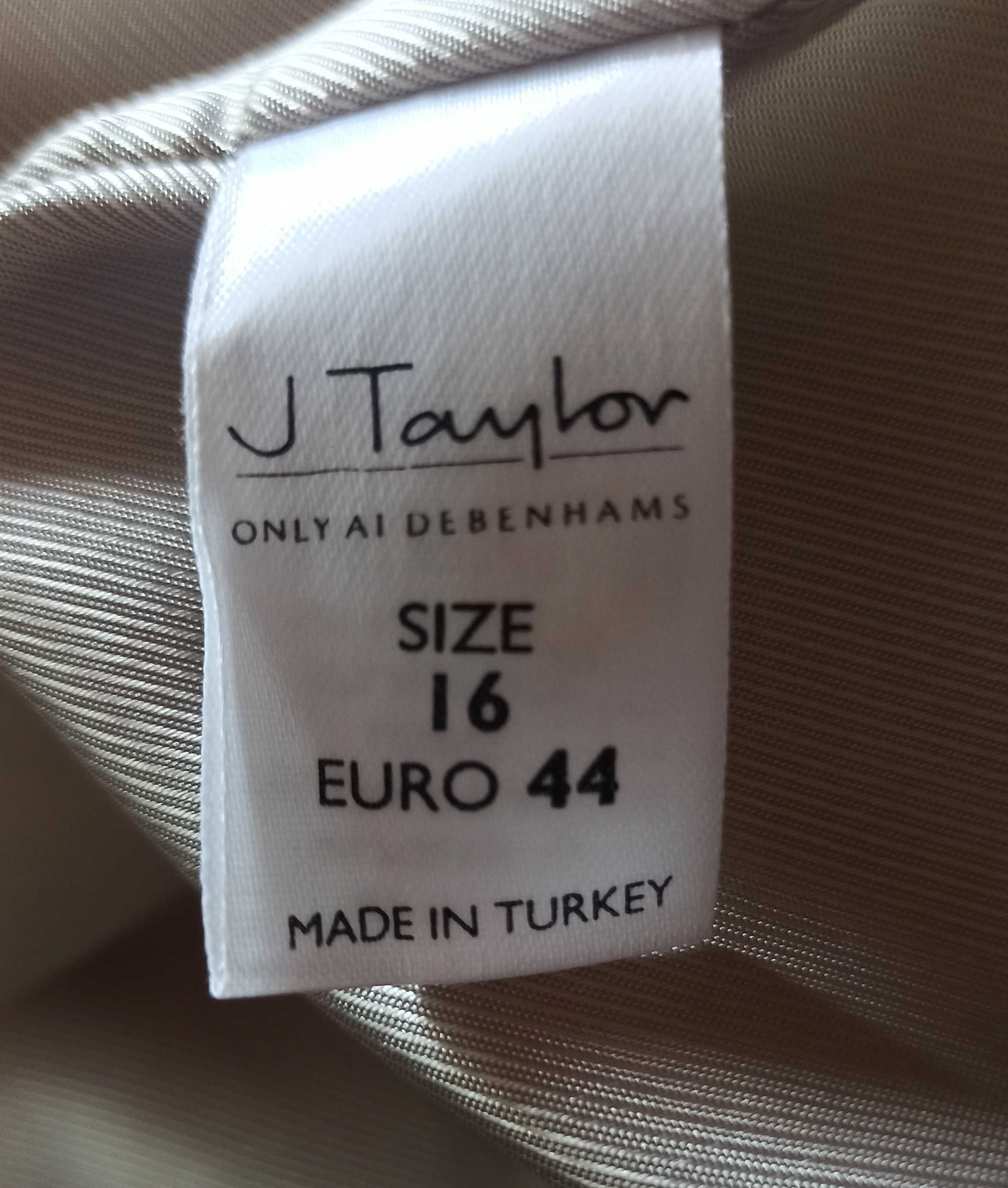 Wełniany elegancki jasnozielony pistacjowy żakiet marynarka J.Taylor