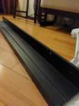 Półka na zdjęcia Ikea, 115 cm, czarna